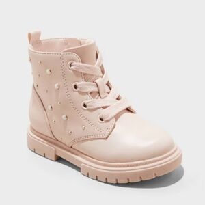✨BNWT - Cat & Jack Toddler Girls Amaya Lace up Combat Boots - size 5, 6 & 10✨